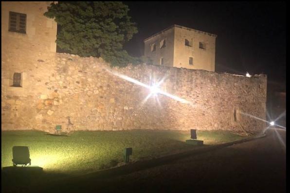 La nueva iluminación resalta más la belleza del edificio histórico