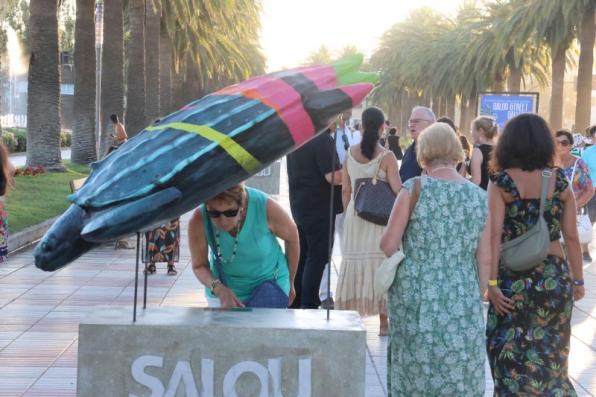 Inauguración de la exposició de tortugas laúd