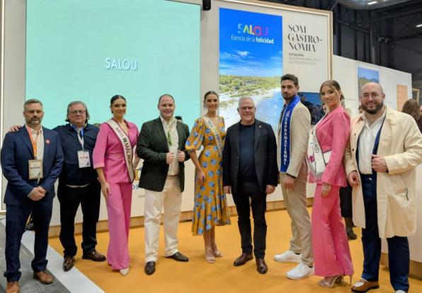 Announcement of the celebration of Miss RNB Spain in Salou at Fitur