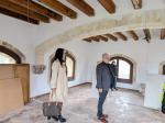 Visit to the renovation works of the Torre Vella